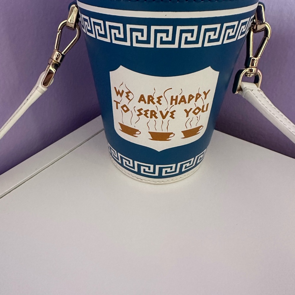 Kate spade happy to serve you coffee cup bag - Picture 4 of 12